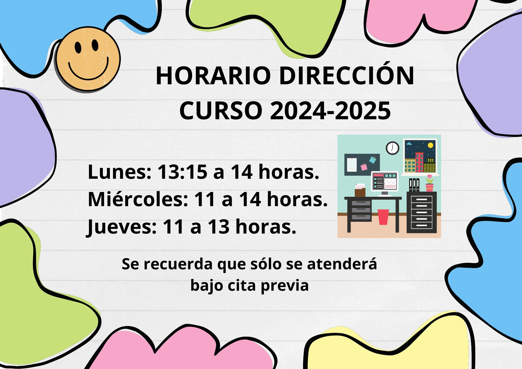 HORARIO EQUIPO DIRECTIVO