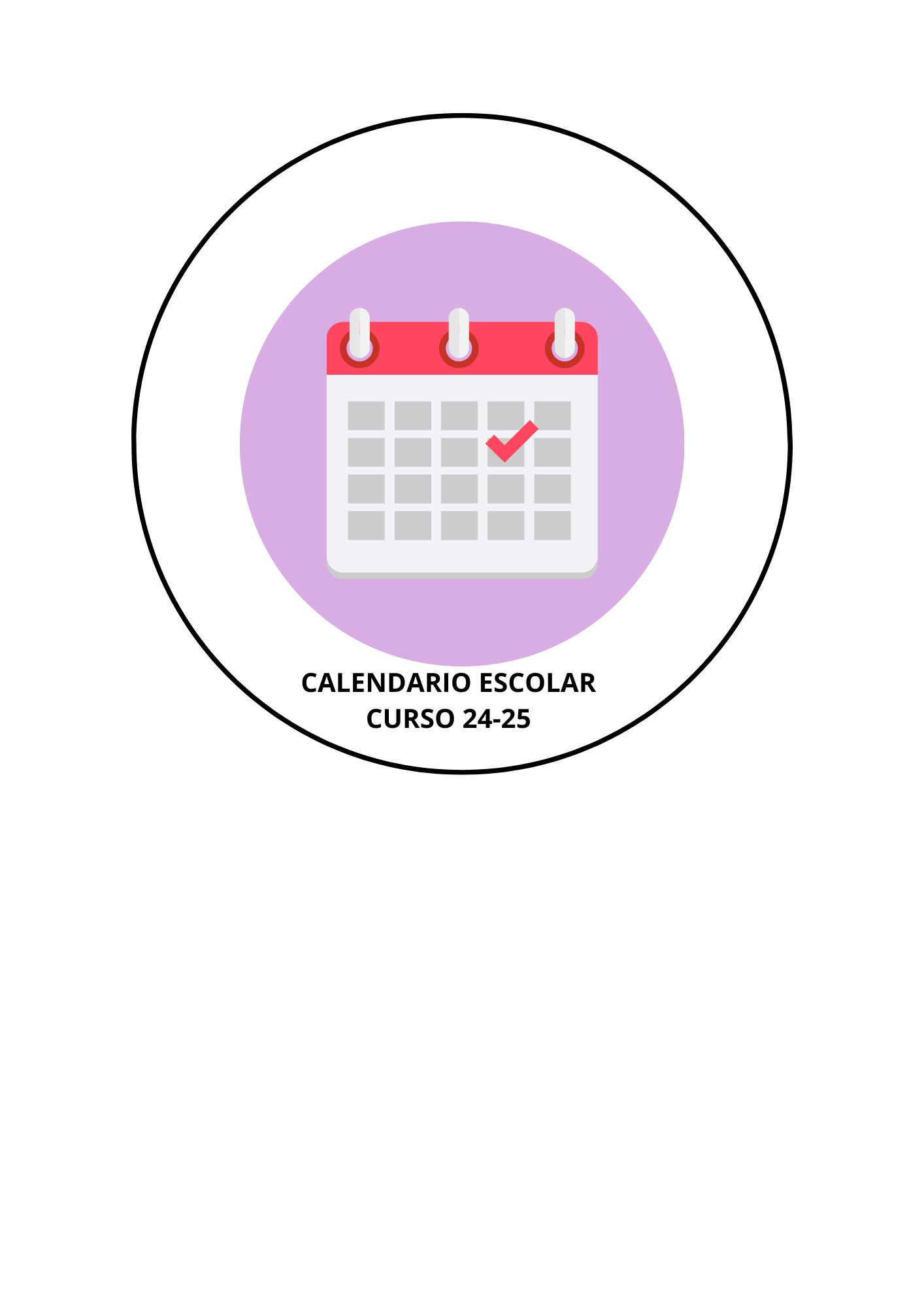 ICONO CALENDARIO ESCOLAR